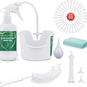 Ear Wax Removal Kit, OOCOME Ear Wax Remover Tool 500ML Ear Irrigation Kit for Adults & Kids, Ear Syringes for Removing Ear Wax, Ear Cleaning Kit...