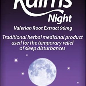 Kalms Night, 50 Tablets - Traditional Herbal Medicinal Product Used For The Temporary Relief Of Sleep Disturbances