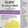Natures Aid Ucalm St John's Wort, Relief of Symptoms of Slightly Low Mood and Mild Anxiety, Vegan, 60 Tablets