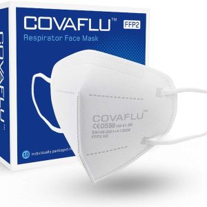 Covaflu FFP2 Mask Pack of 10 Disposable Face Masks Comfortable Fit