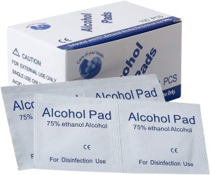 disposable alcohol tablet wipes 3cm 6cm 100 pcs individually packed for