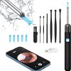 Ear Wax Removal Kit, Hpavxlr 1080P Wireless Ear Remover with Camera, 3.5mm Ear Endoscope, WiFi Otoscope with App Control, 6 Visible LEDs, IP67...