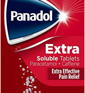 Panadol Paracetamol Caffeine Pain Relief Tablets, Pack of 24