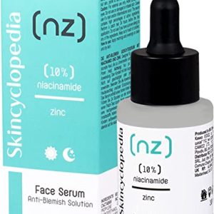 Skincyclopedia 10% Niacinamide Serum - Hyperpigmentation and Acne Scar Treatment - Pore Minimizer for Oily Skin - Suitable for Men and Women, 30ml