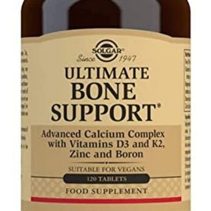 Solgar Ultimate Bone Support Tablets - Food Supplement, Pack of 120 - With Calcium, Magnesium, Vitamin D3, K2 and Zinc