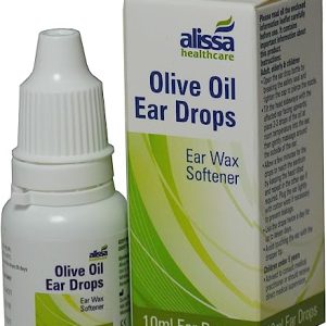 5 x Olive Oil Ear Wax Drops Softens Removes Wax 10ml (5 Packs)