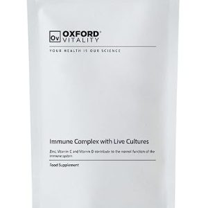 Immune Complex with Live Cultures Capsules | Immunity Support Supplement | 5 Live Bacteria Strains | Multivitamin with Vitamins C, D and Zinc |...