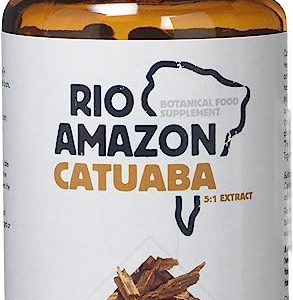 Rio Amazon 500 mg Catuaba 5:1 Extract 90 Vegetarian Capsules, 320 g