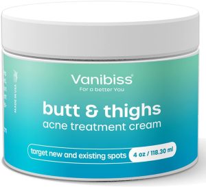 vanibiss butt thighs acne treatment cream clears acne pimples zits