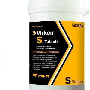 Virkon S Broad Spectrum Virucidal Disinfectant Tablets, Pack of 50
