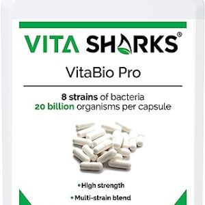 VitaBio Pro a Powerful Multi Strain PROBIOTIC Supplement to Soothe Irritated Bowels, Improve & Support Digestive System/Gut Health