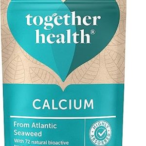 Calcium – Together Health – Seaweed-Based Calcium – 72 Trace Minerals – Vegan Friendly – Made in The UK – 60 Vegecaps