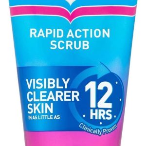 Clearasil Rapid Action Exfoliating Scrub, For Acne Prone Skin, Unclog Pores, Reduces Blackheads, Pimples & Excess Oil, Everyday Spots Prevention,...