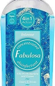 Fabulosa 4 in 1 Concentrated Antibacterial Disinfectant All Purpose Cleaner, 220ml, Individual, Intense
