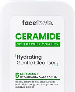 Face Facts Ceramide Hydrating Cleanser | Dry & Sensitive Skin | 200ml