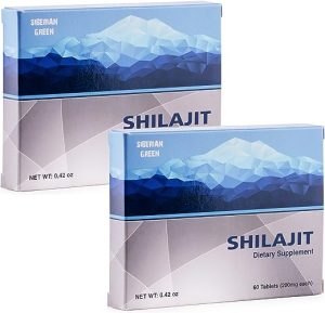 natural shilajit in tabs 2 packs of 60 tabs total 120 caplets
