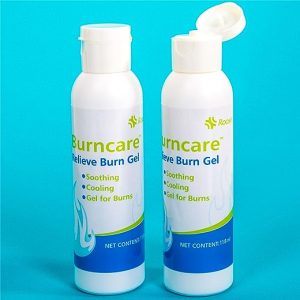 2x 118ml skin burn relief gel bottles medical sootihng cream for