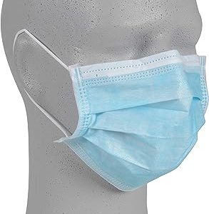 Abena Type IIR Disposable Face Mask with Ear Loops - Pack of 50