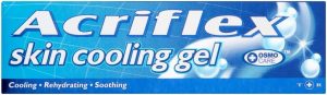 acriflex skin cooling gel 30g cooling rehydrating soothing