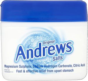 andrews original salts stomach constipation relief for adults 150 g pack