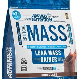 Applied Nutrition Critical Mass Professional - Weight Gain Protein Powder, High Calorie Weight Gainer, Lean Mass (6kg - 40 Servings) (Chocolate)