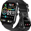 Aptkdoe Smart Watch Answer/Make Calls, 1.85" Full Touch Screen Fitness Watch for Men Women, Heart Rate Sleep Monitor, Step Counter, 112 Sports...