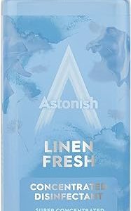 Astonish 3 in 1 Multi-Purpose Super Concentrated Disinfectant with Long Lasting Fragrance, Linen Fresh, 300ml
