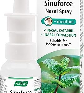 A.Vogel Sinuforce Nasal Spray + Menthol | Provides Fast Relief for Blocked Nose, Congestion & Nasal Catarrh | with Eucalyptus, Peppermint &...