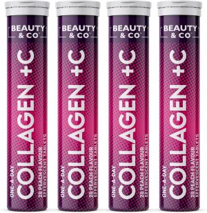 beauty co collagen effervescent marine collagen vitamin c supplement