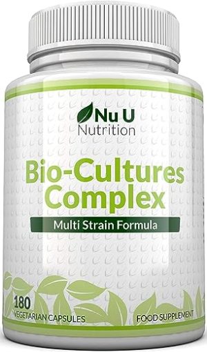 bio cultures probiotics 180 capsules 6 month supply vegetarian multi