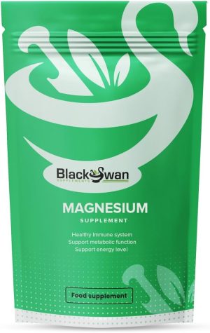 black swan magnesium 100mg tablets supports anti inflammatory properties