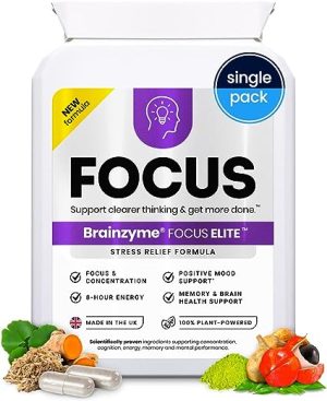brainzyme focus elite single pack adhd stress free focus energy