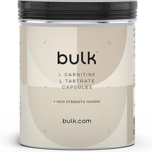 Bulk L-Carnitine, L-Tartrate (90 Capsules), 1000mg, Packaging May Vary