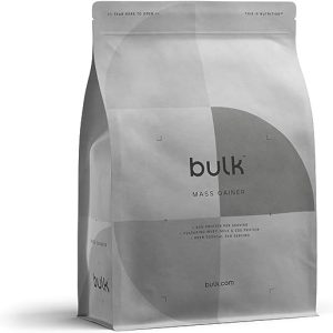 Bulk Mass Gainer, Protein Shake for Weight Gain, Vanilla, 1 kg, Packaging May Vary