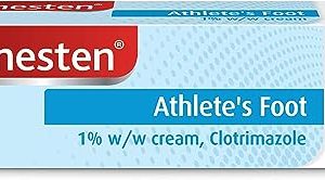 Canesten Athlete’s Foot 1% w/w Cream | Effective Athlete’s Foot Treatment | Soothes Itching | Destroys Athlete’s Foot Fungi | Antifungal Cream |...