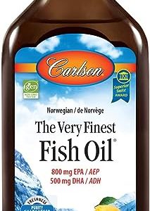 Carlson-Fish Oil Lemon 16.9fl o