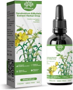 chloef dendrobium mullein extract powerful lung support usa respiratory