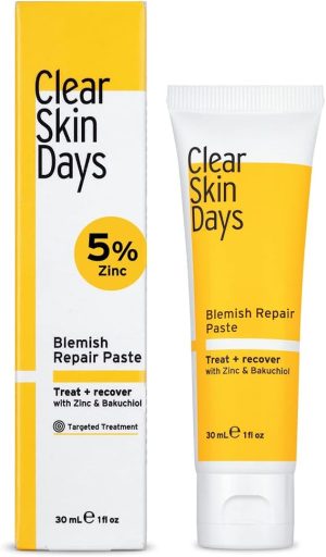 clear skin days blemish treatment cream overnight spot acne treatment for