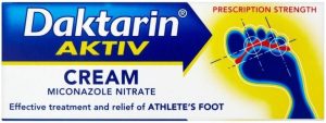 daktarin aktiv athletes foot cream 15g pack of 2