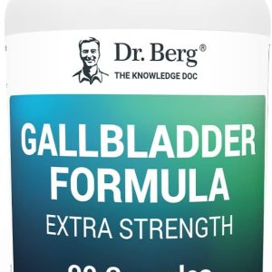 Dr. Berg's Gallbladder Formula Extra Strength - Promotes Digestive Comfort & Improved Absorption of Nutrients & More Satisfied After Meals - 90...