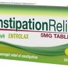 Entrolax (Bisacodyl 5mg) Effective Overnight Relief of Constipation 60 Tablets Stool Softener