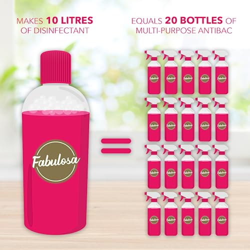 fabulosa 4 in 1 concentrated antibacterial disinfectant all purpose cleaner 1 4