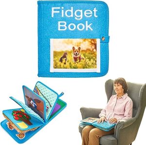 fidget book for elderly fidget blanket for dementia dementia products for