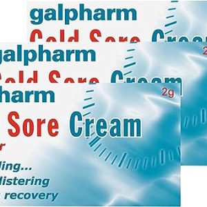 Galpharm Cold Sore Cream 2g x 3 Packs