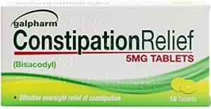 galpharm entrolax bisacodyl 5mg effective overnight relief of constipation