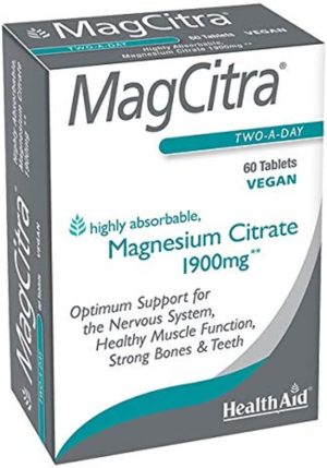 healthaid magcitra 60 tablets
