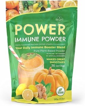 immune support supplement powder 150g superfood booster for adults vegan