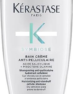 Kérastase Symbiose, Moisturising Anti-Dandruff Cellular Shampoo, For Dry, Sensitive Scalps Prone To Dandruff, Sulphate-Free, Silicone-Free, Bain...
