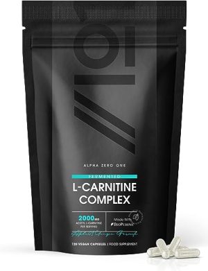 l carnitine 2000mg with bioperine energy metabolism support high