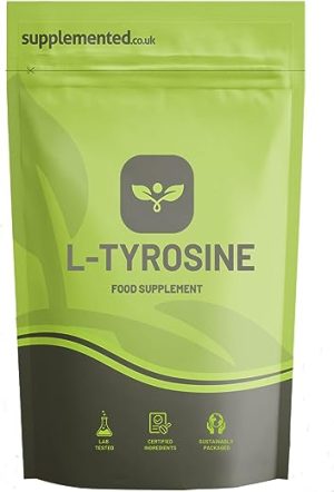 l tyrosine 500mg supplement 180 capsules pharmaceutical grade